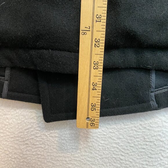 DSCP Quarter Deck Collection Pea Coat Mens 40L Navy Black Wool US NAVY - Picture 11 of 12